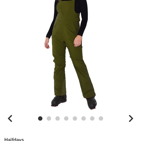 Halfdays Olive Green Ski Jumpsuit

#skijacket #snowboard #skisuit - Picture 1 of 4